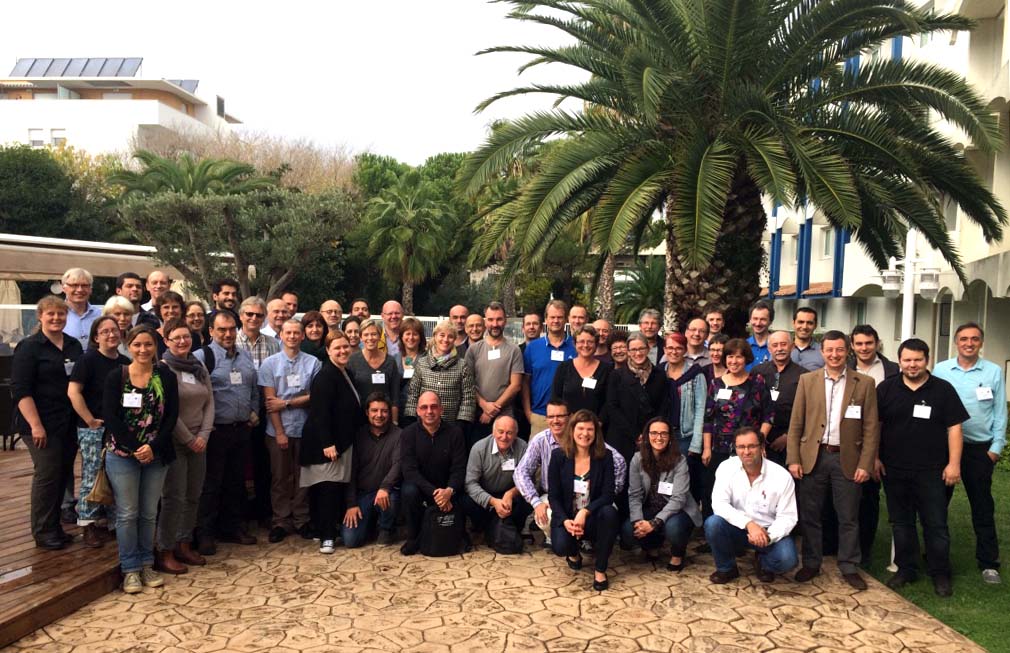 The AQUAEXCEL2020 consortium at the kick-off meeting in Montpellier, November 2015