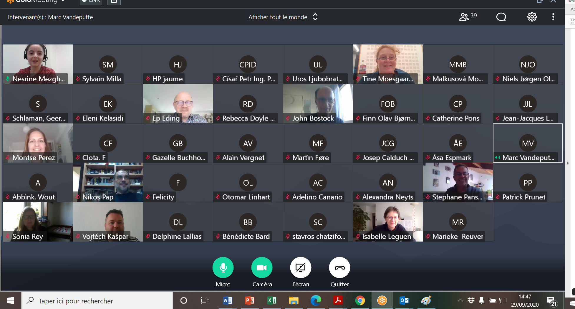 More of the meeting attendees